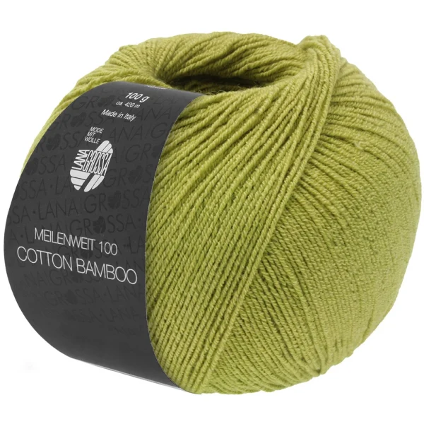 Lana Grossa Meilenweit 100 Cotton Bamboo